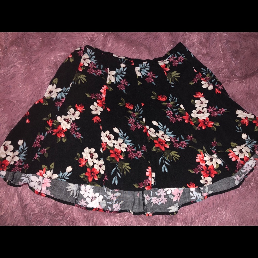 Hollister Floral Skirt